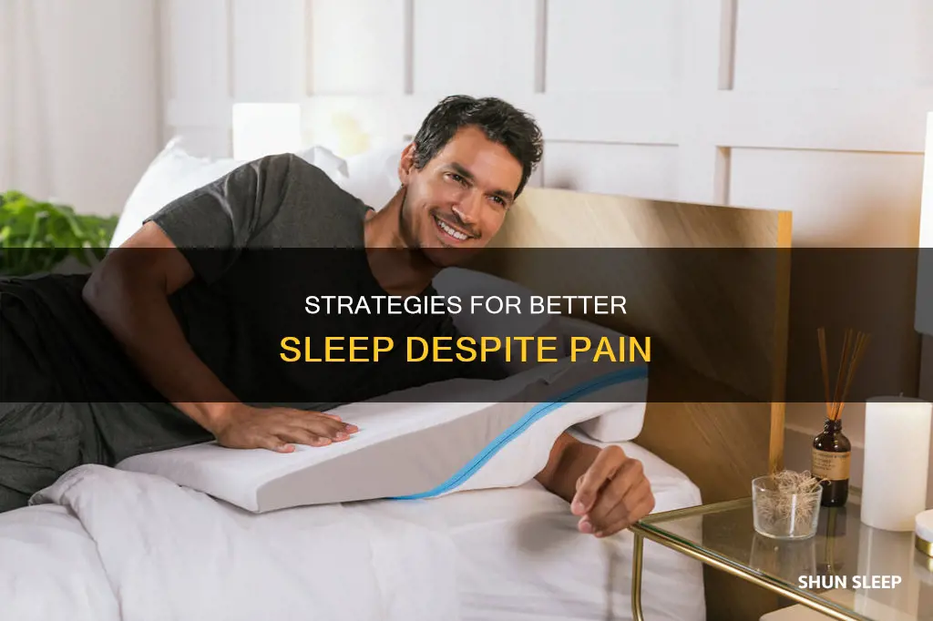 how to sleep better when in pain
