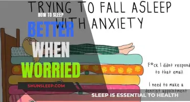 Strategies for Better Sleep When Worried
