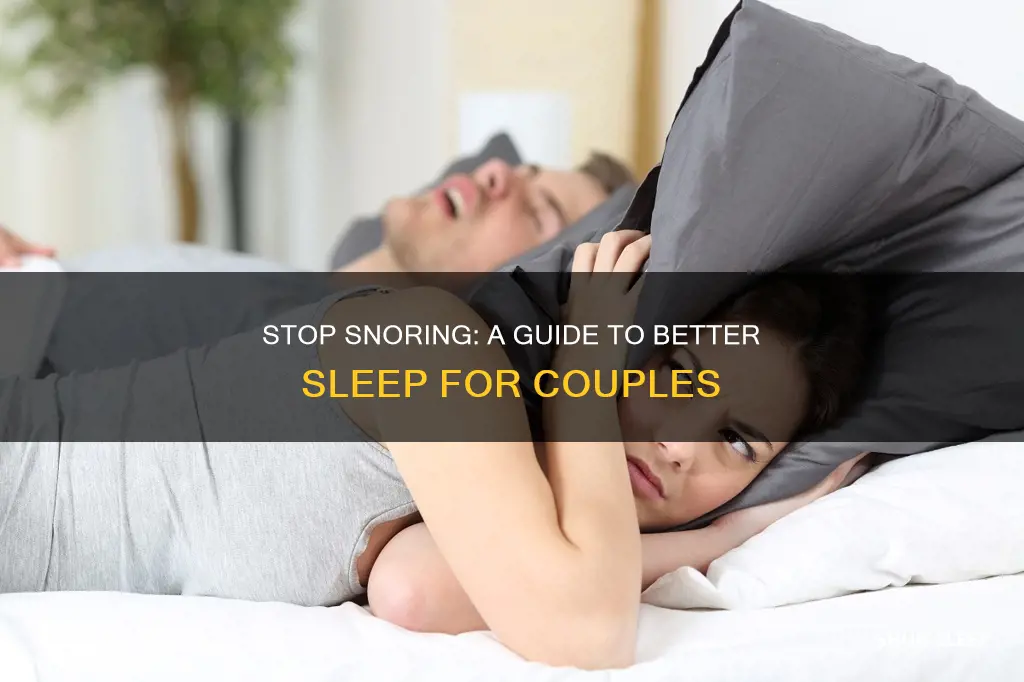 how to sleep better when your partner snores