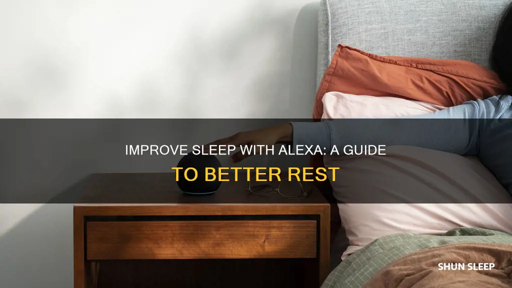 how to sleep better with amazon alexa