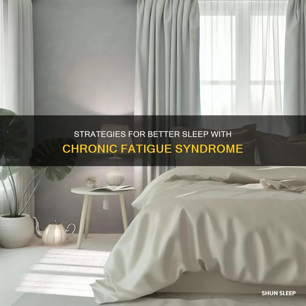 how to sleep better with cfs