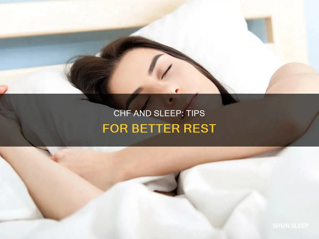 how to sleep better with chf