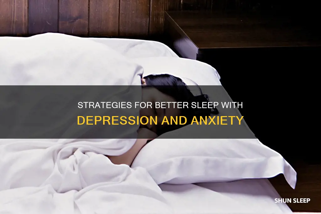 how to sleep better with depression and anxiety