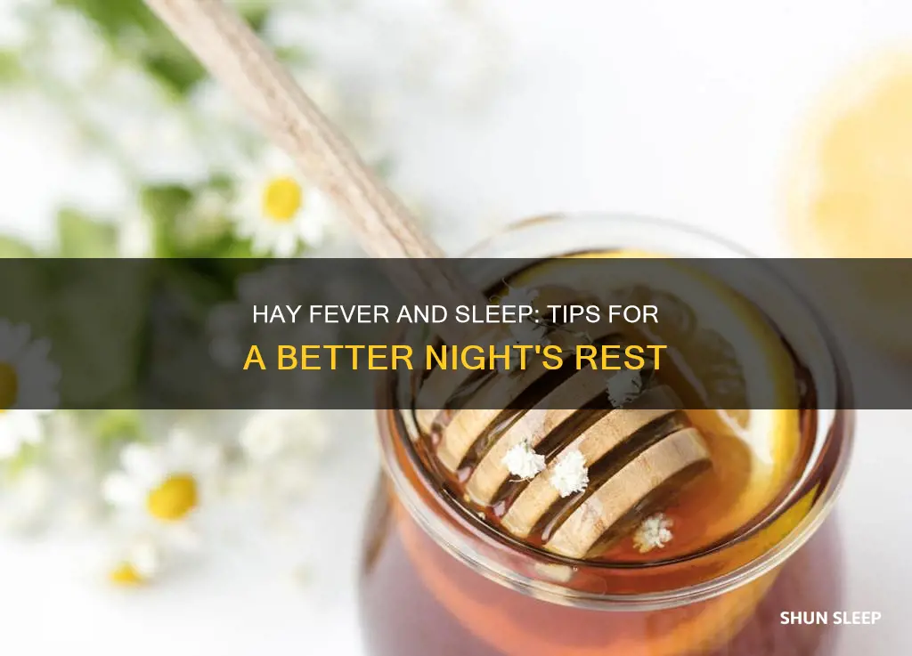 how to sleep better with hayfever