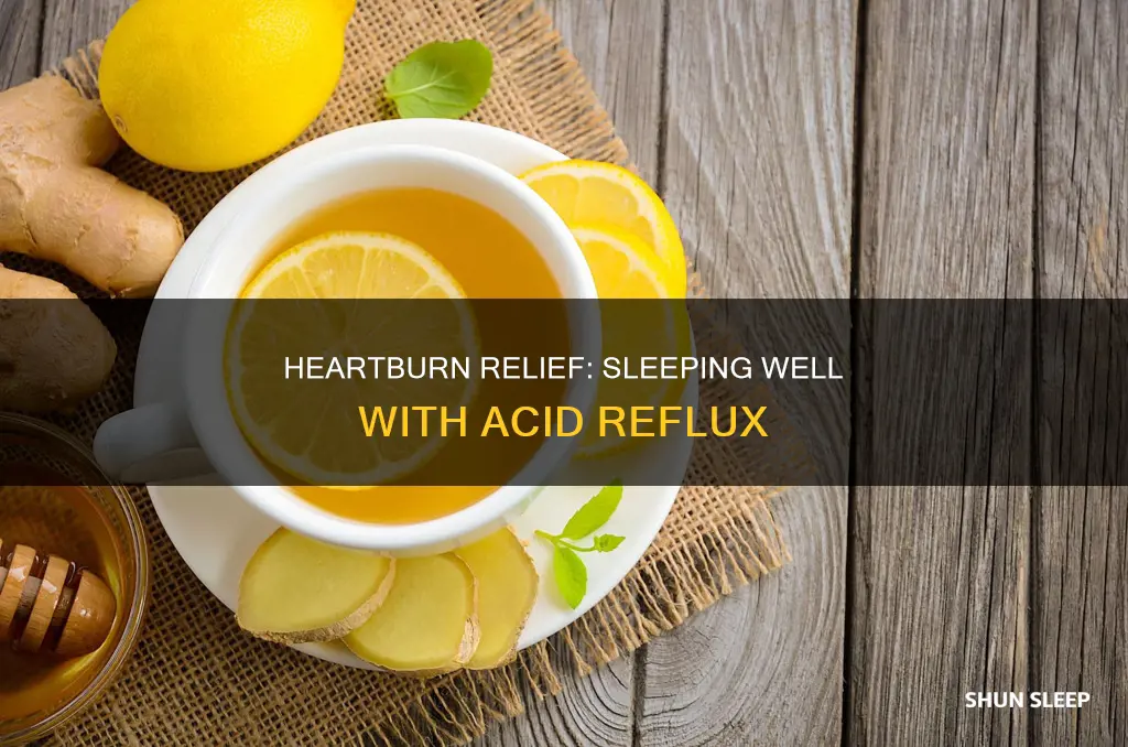 how to sleep better with heartburn