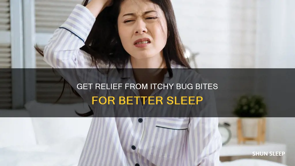 how to sleep better with itchy bug bites