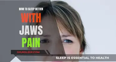 Ease Jaw Pain for Better Sleep