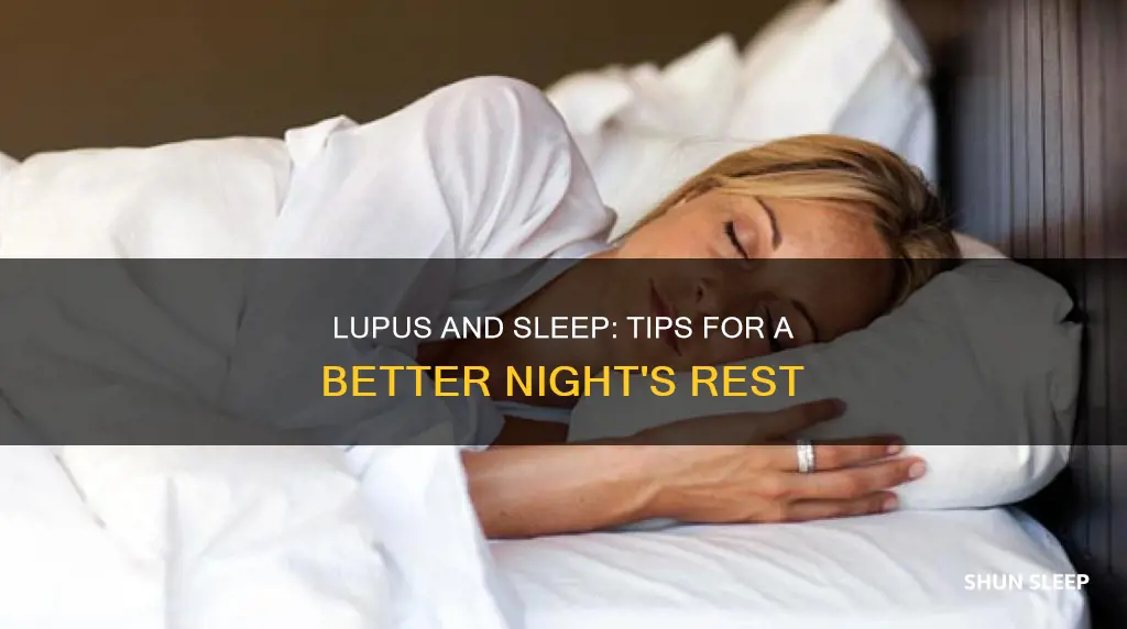 how to sleep better with lupus