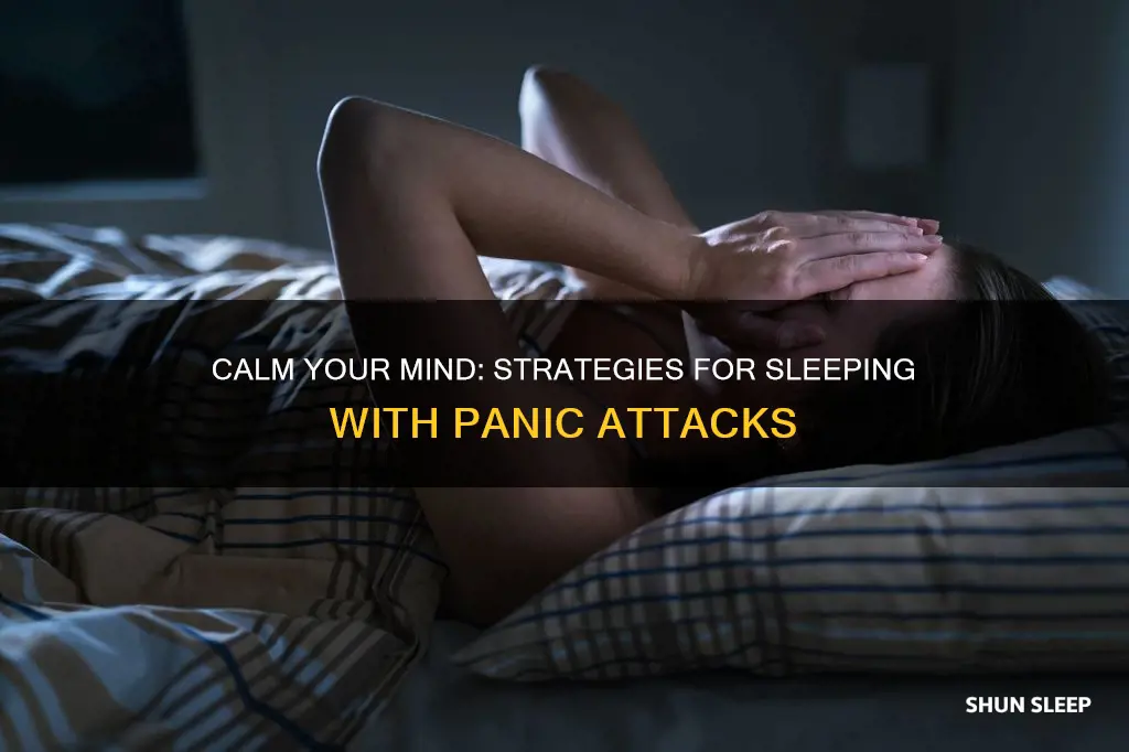 how to sleep better with panic attacks