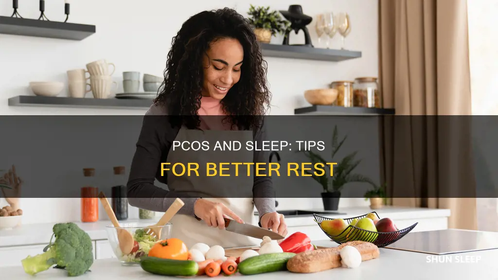 how to sleep better with pcos