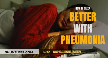 Better Sleep Strategies for Pneumonia Patients