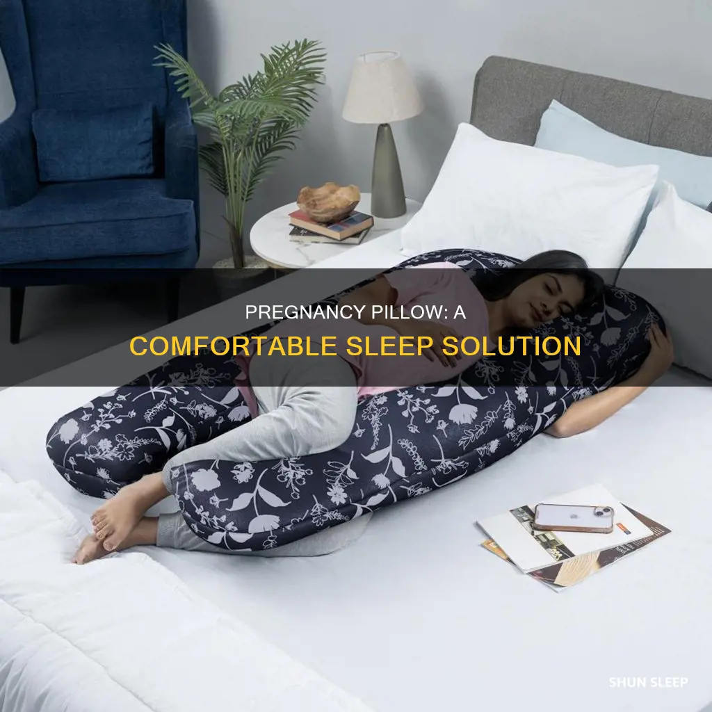 how to sleep better with pregnancy pillow