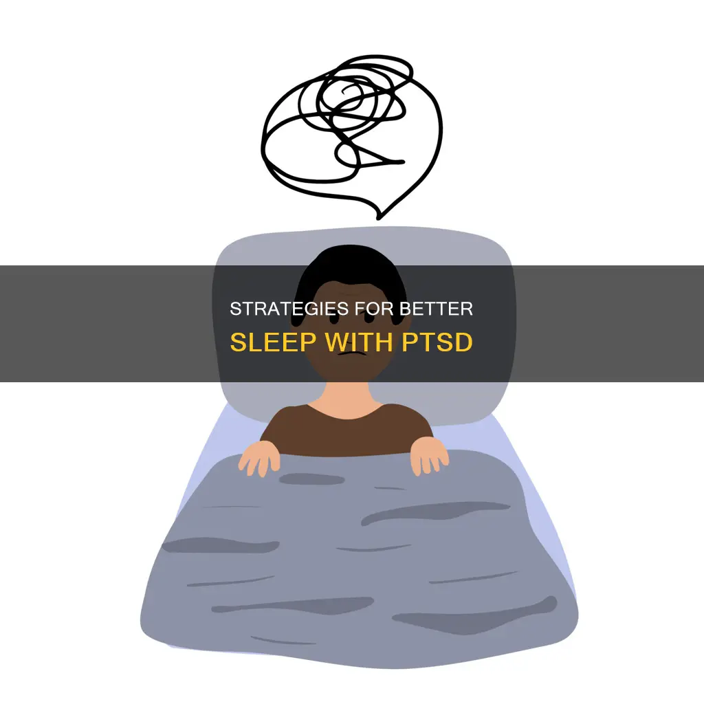 how to sleep better with ptsd