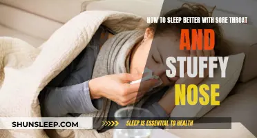 Relieving Sore Throat and Stuffy Nose for Better Sleep