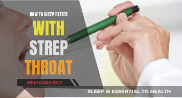 Relieving Strep Throat for Better Sleep