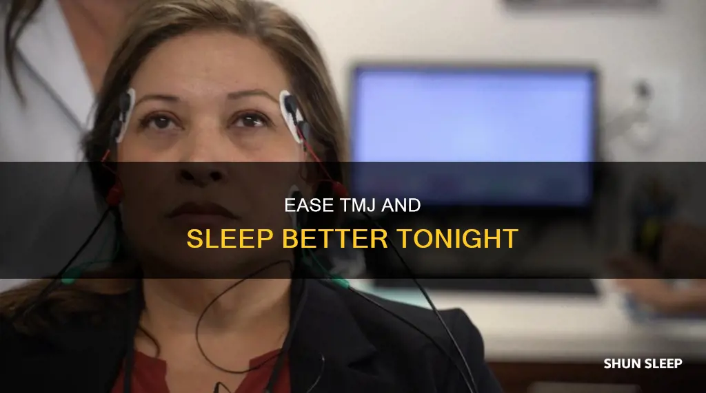 how to sleep better with tmj