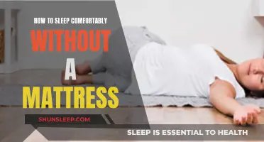 Sleep Tight: Comfort Without a Mattress