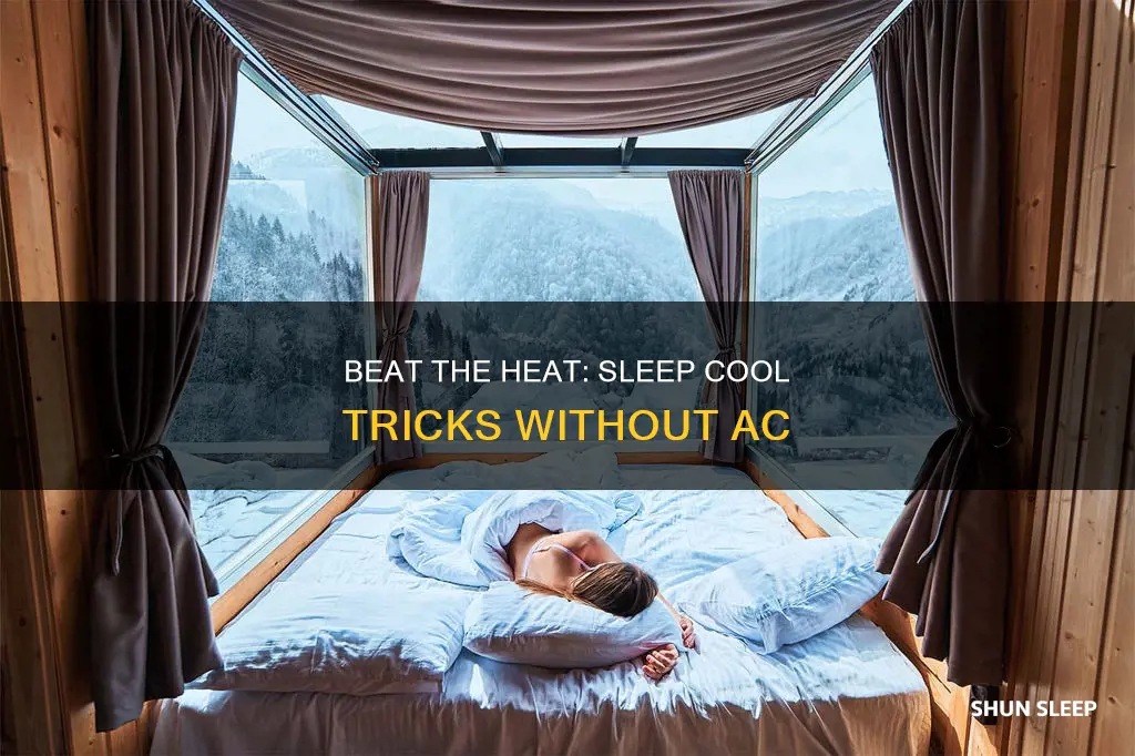 how to sleep cooler without ac