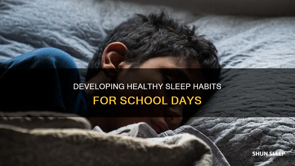 how to sleep early and wake up early for school