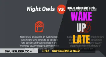 Conquering Early Sleep: Tips for Late-Night Risers