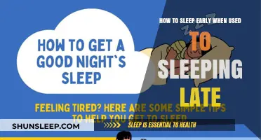 Early Sleep: Breaking the Late-Night Habit