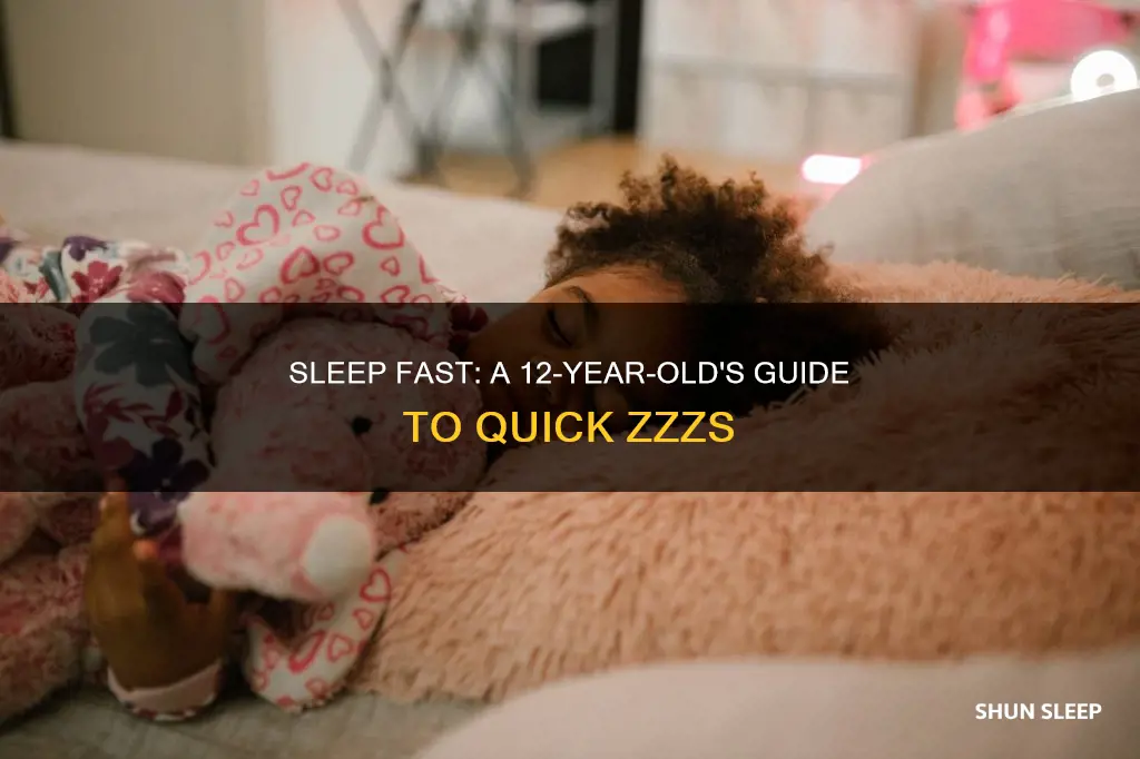 how to sleep fast for 12 year olds