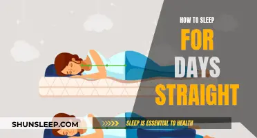 Sleeping for Days: A Guide to Uninterrupted Slumber