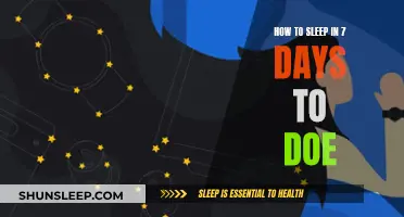 Sleep Soundly: A 7-Day Guide to Deep Slumber