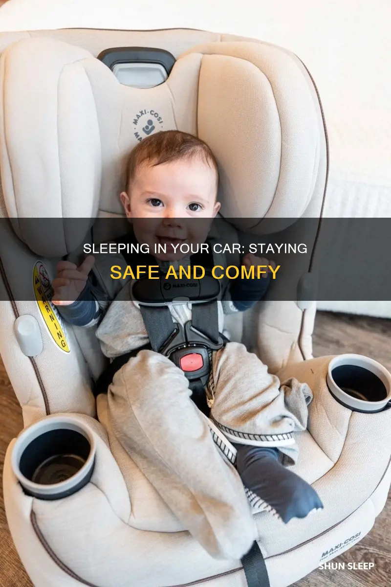 how to sleep in a car without dying