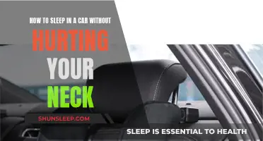 Sleeping Comfortably in Your Car: Neck Pain-Free