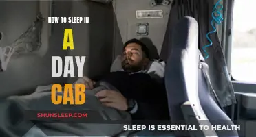 Day Cab Sleeping: Tips for a Good Night's Rest