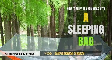 Hammock Camping: Sleeping Bag Setup