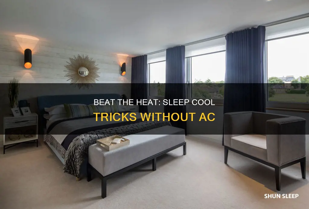how to sleep in a hot room without ac