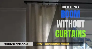 Sleep in Curtainless Rooms: Block Light, Get Peace
