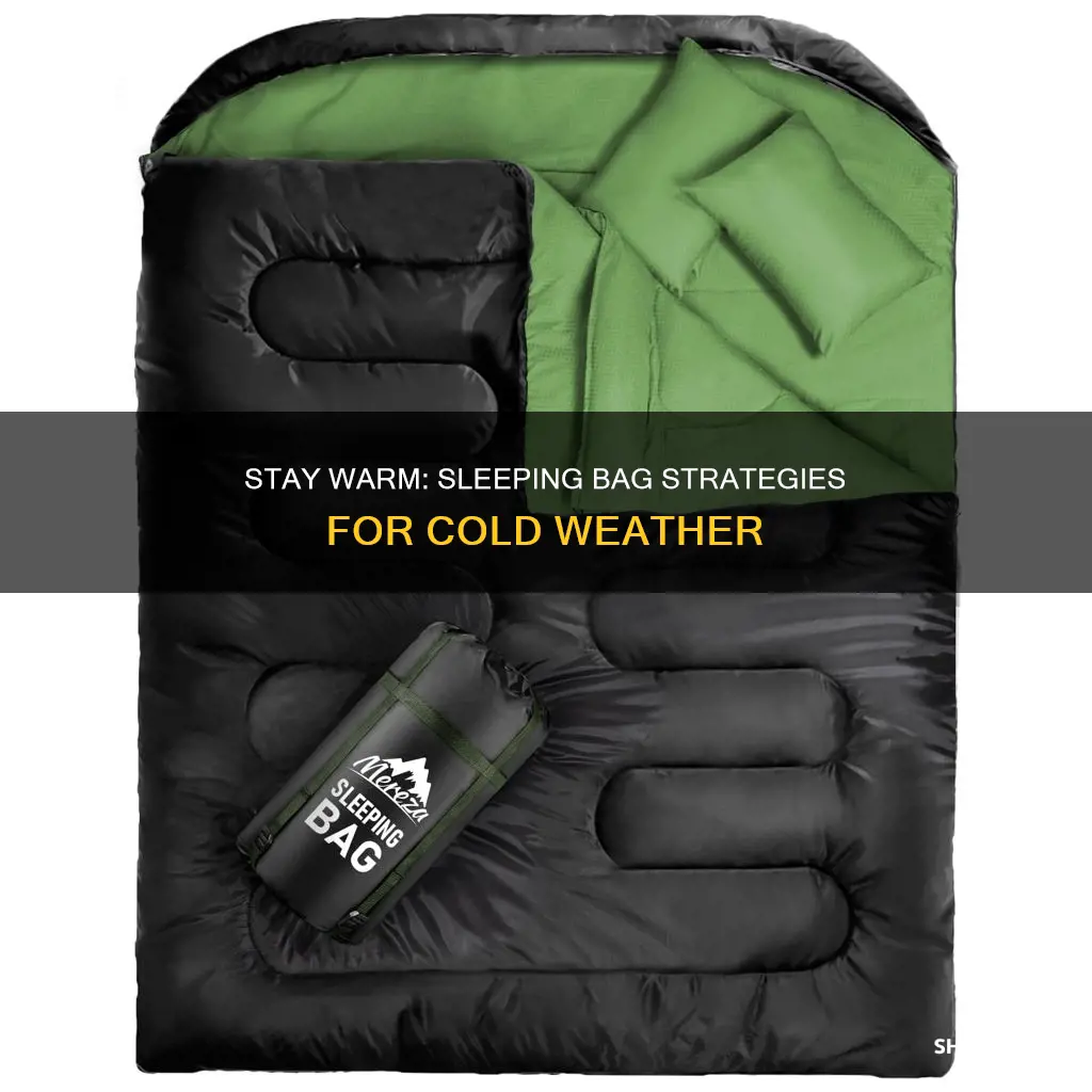 how to sleep in a sleeping bag in cold weather