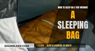 Camping Without a Sleeping Bag: Stay Warm in a Tent