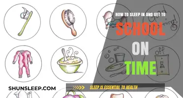 Master Morning Routines: Sleep In and Still Make It to School on Time