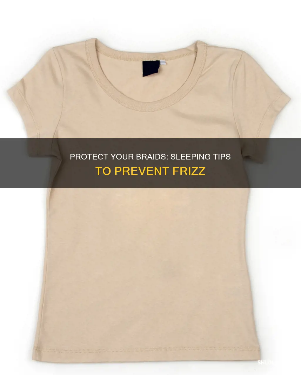 how to sleep in braids without frizz