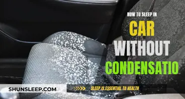 Avoid Condensation for Comfortable Sleep in Your Car