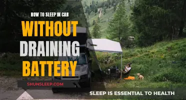 Sleeping in Your Car: Power-saving Tips for a Good Night's Rest