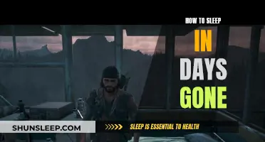 Tips for Sleeping in Days Gone: Strategies for Rest