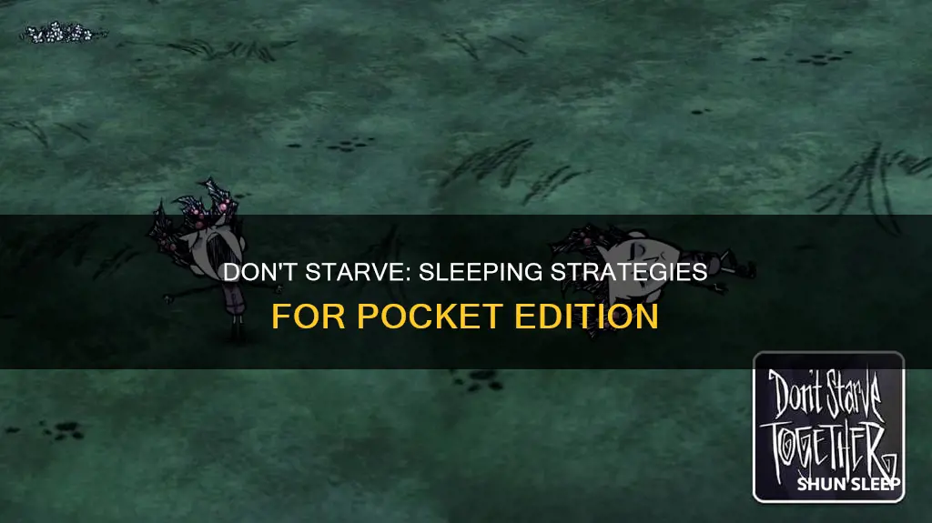 how to sleep in don t starve pocket edition