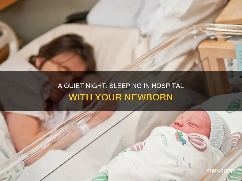 how to sleep in hospital with newborn