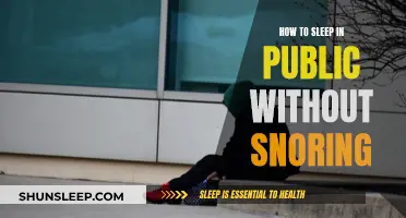 Master the Art of Sleeping in Public Without Snoring