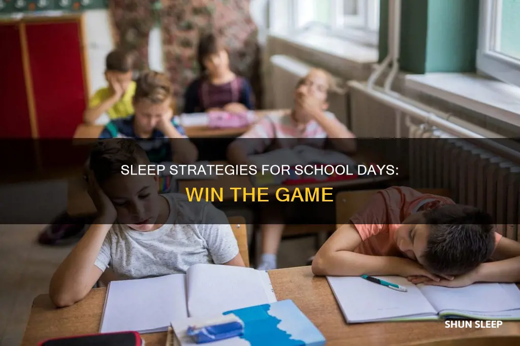 how to sleep in school days game