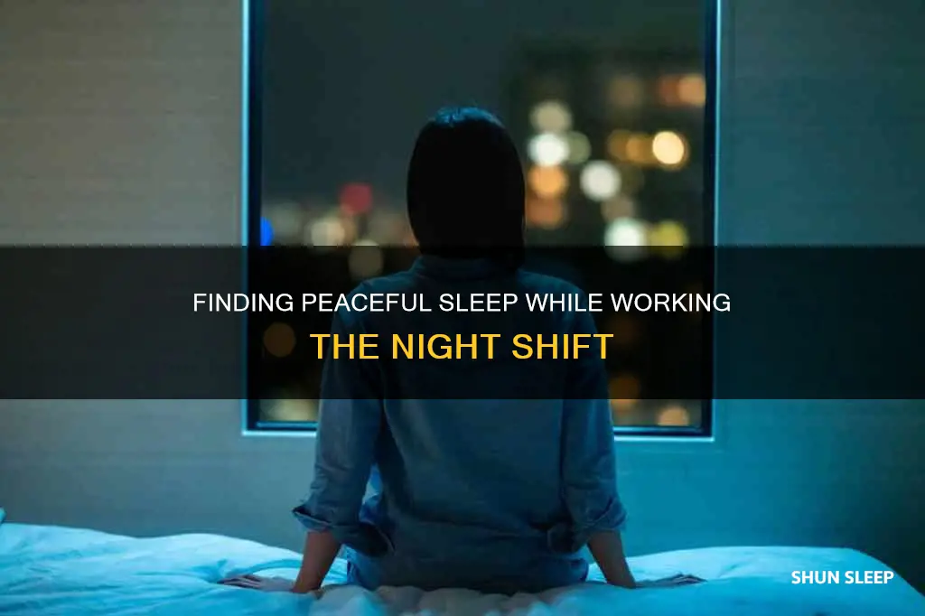 how to sleep in silence when working overnight
