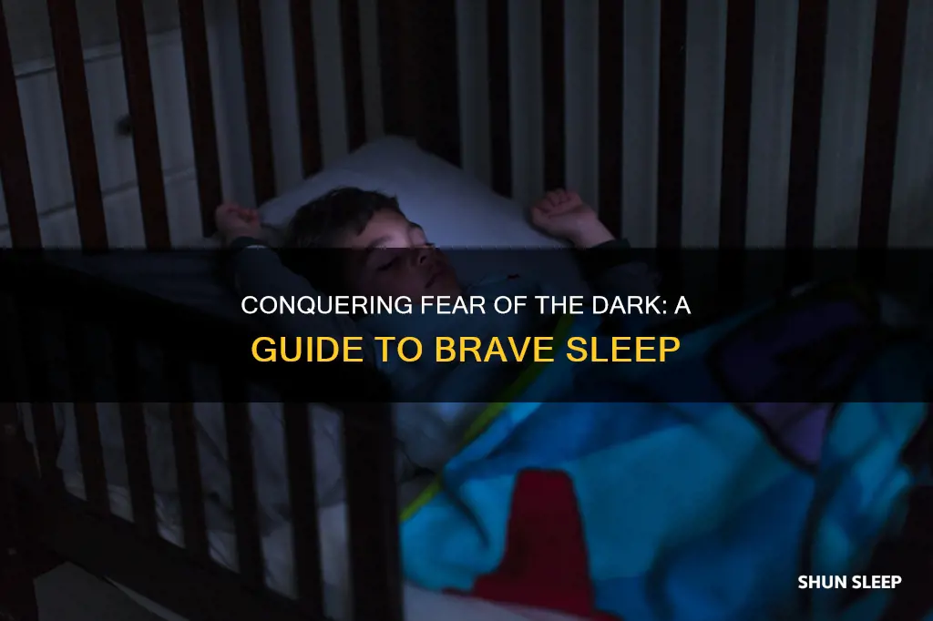how to sleep in the dark without being scared