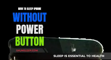 Fixing iPhone Sleep Without Power Button