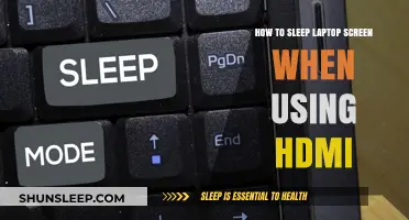 Laptop Screen Sleep Solutions for HDMI Users