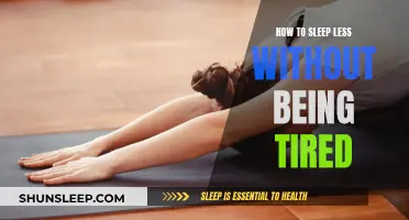Sleep Less, Stay Active: Strategies for Optimal Energy